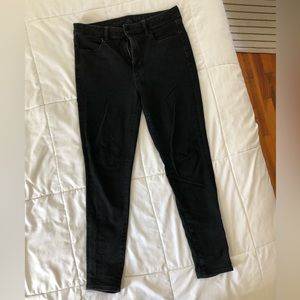 Black American Eagle Dream Super High waisted jegging Size 8 short